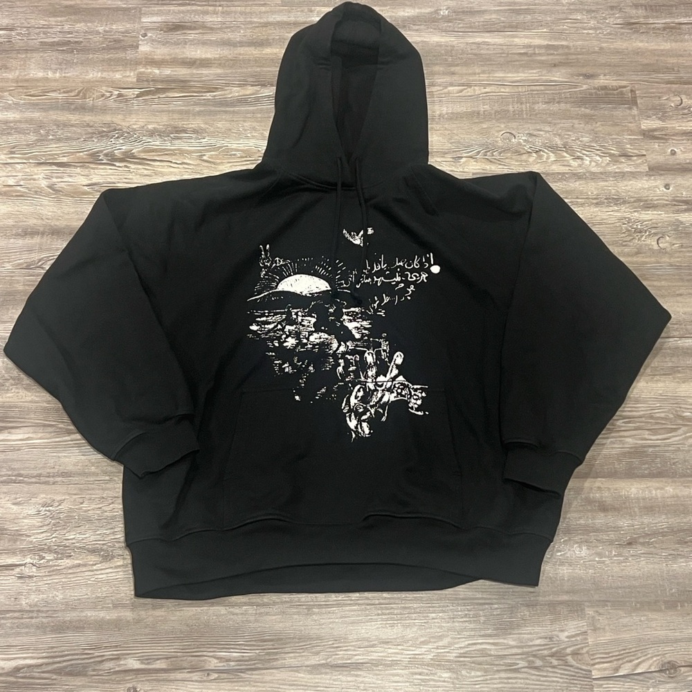 Adish Black Hoodie